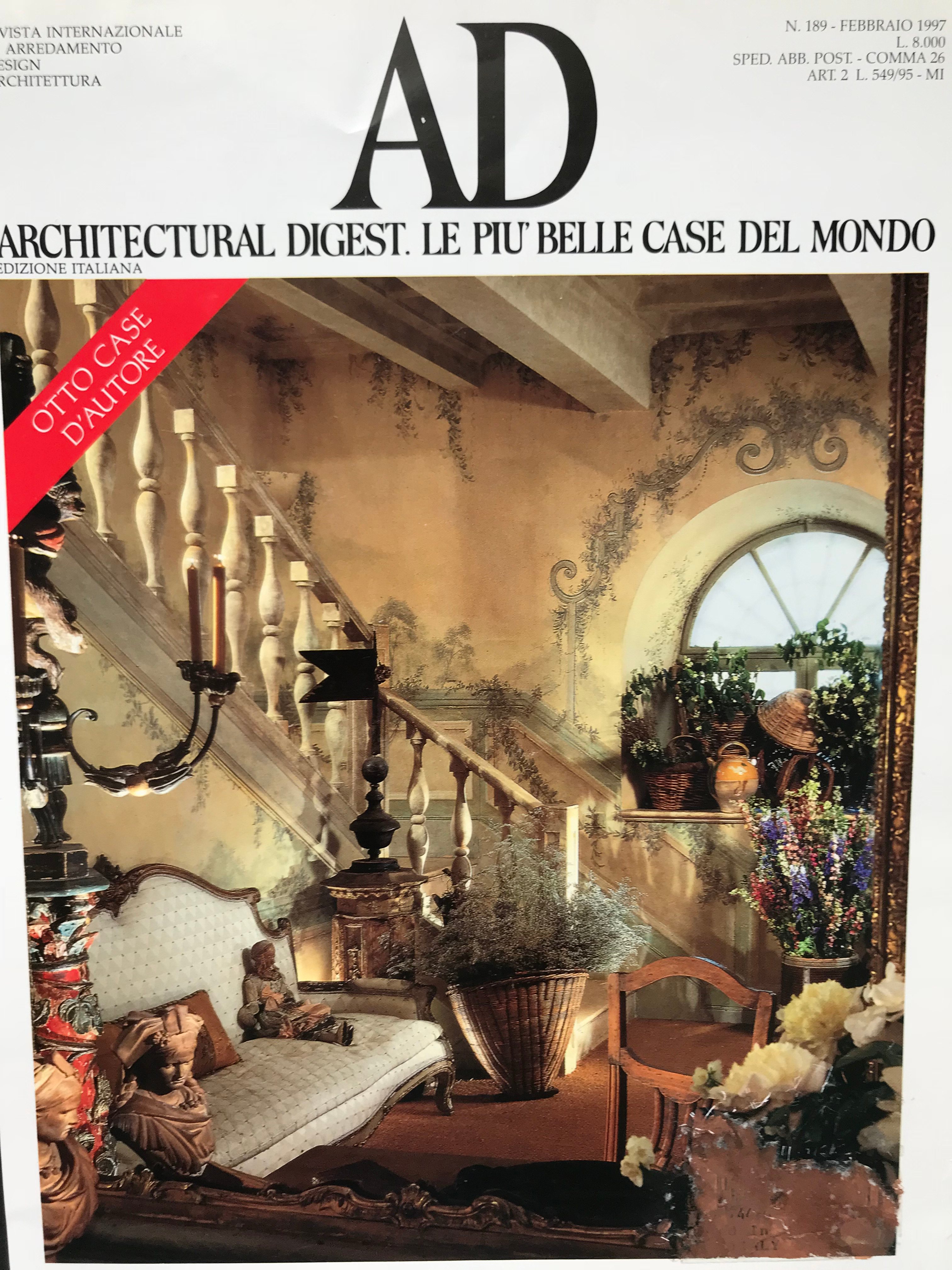 Architectural Digest February 1996